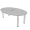 Skutchi Designs 45.25 in W, 71.5 in L, 29 in H, Engineered Wood Top, Grey H-BOVL-4672-PT-01-EL - alternate 1